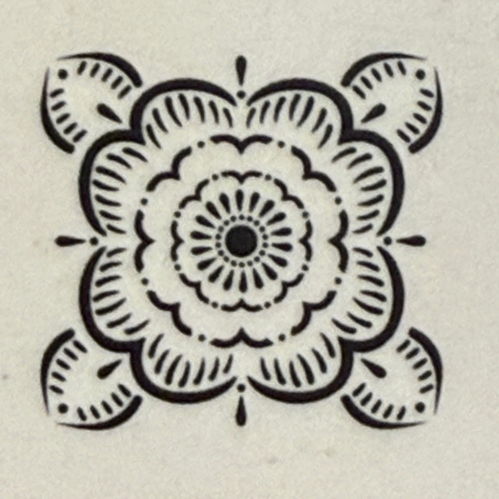 Floral Bohemian Stencil 12x12 - 1 Sheet 🌸DIY Dreamcatcher Wall Art Craft